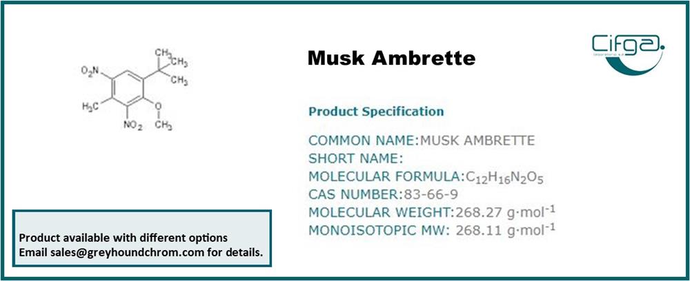 Musk Ambrett Certified Reference Material